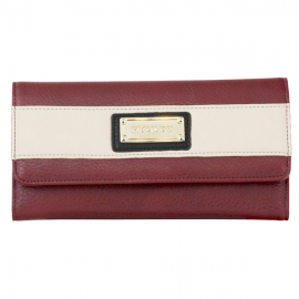 Henley Ladies Mara Purse - Berry/Black/Cream